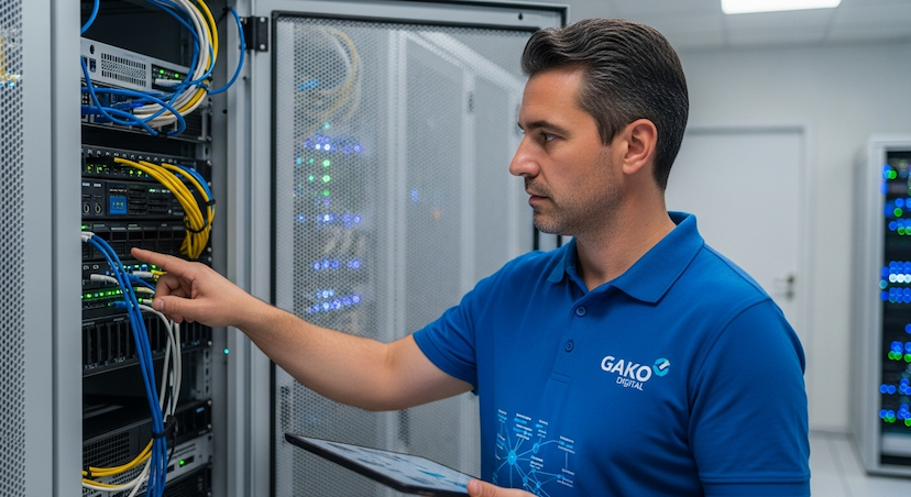 Servicios de soporte técnico y mantenimiento de servidores en Ibiza - Gako Digital