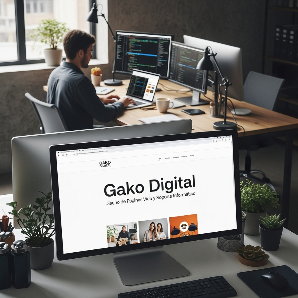 Equipo Gako Digital trabajando en soluciones innovadoras